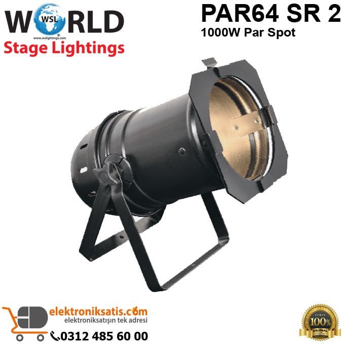WSLightings PAR64 SR2 1000W Par Spot