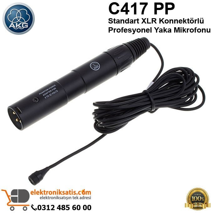AKG C417 PP Yaka Mikrofonu