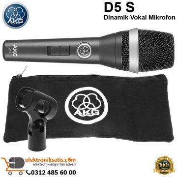 AKG D5 S Dinamik Vokal Mikrofon