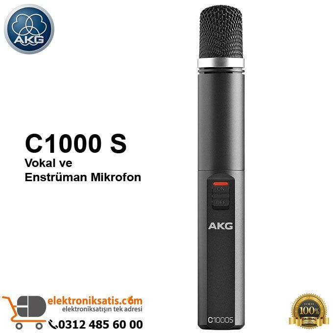 AKG C1000 S Vokal ve Enstrüman Mikrofon