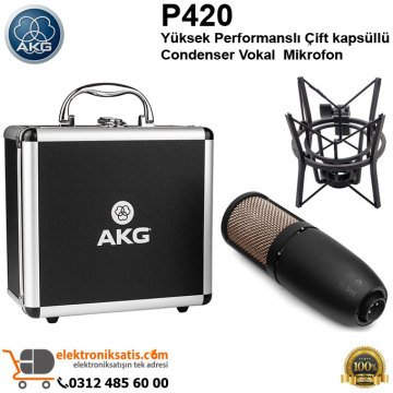 AKG P420 Condenser Vokal Mikrofon