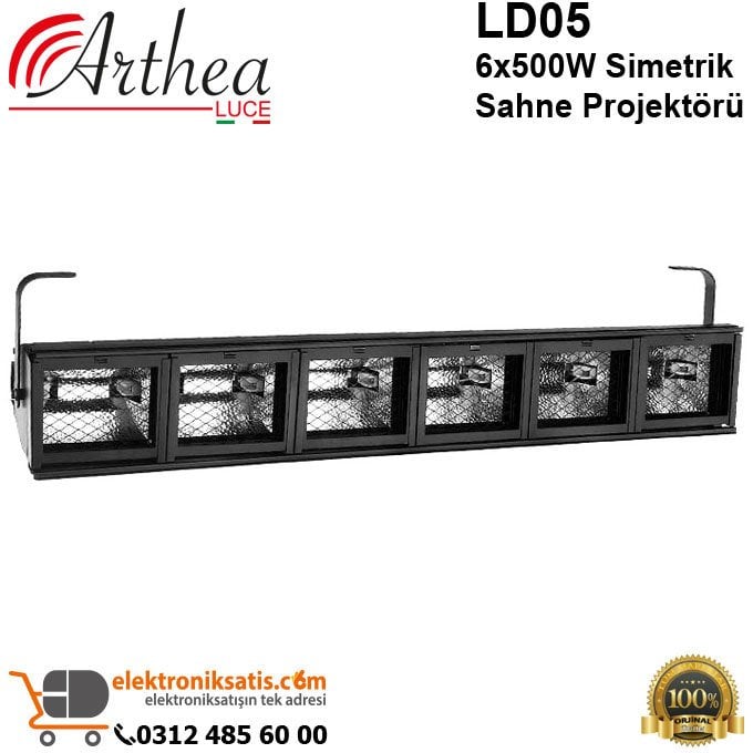 Arthea Luce 6x500W Simetrik Sahne Projektörü