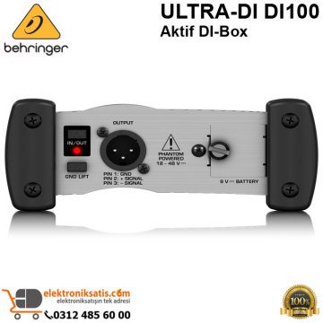 Behringer ULTRA-DI DI100 Aktif DI-Box