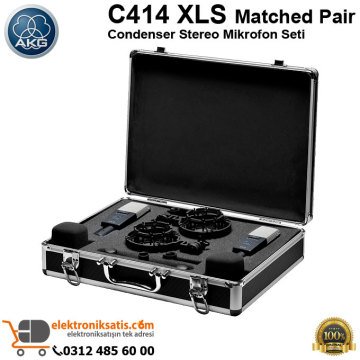 AKG C414 XLS Matched Pair Stereo Mikrofon Set