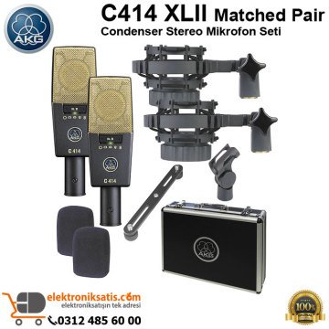 AKG C414 XLII Matched Pair Stereo Mikrofon Set