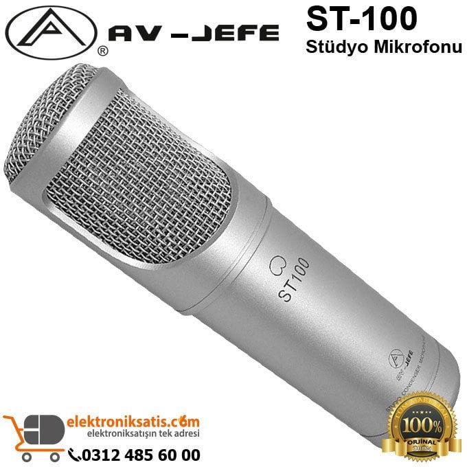 AV-JEFE ST-100 Stüdyo Mikrofonu