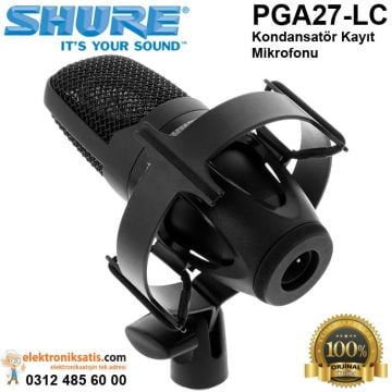 Shure PGA27-LC Kondansatör Kayıt Mikrofonu