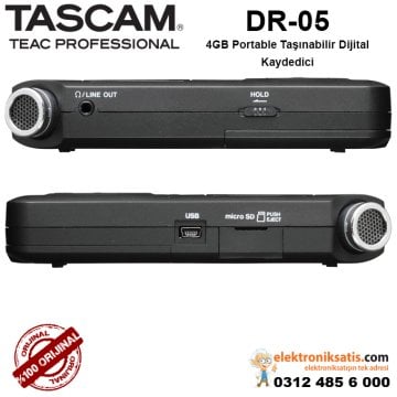 Tascam DR-05 Portable Dijital Kaydedici