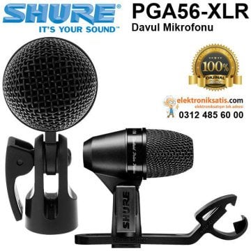 Shure PGA56-XLR Kardioid Dinamik Davul Mikrofonu
