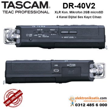 Tascam DR-40V2 Portable Dijital Kaydedici