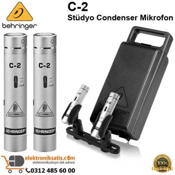 Behringer C-2 Stüdyo Condenser Mikrofon