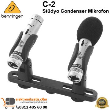 Behringer C-2 Stüdyo Condenser Mikrofon
