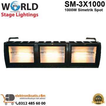 WSLightings SM-3X1000 1000W Simetrik Spot
