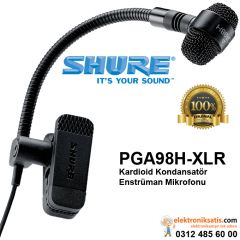 Shure PGA98H-XLR Kardioid Kondansatör Enstrüman Mikrofonu