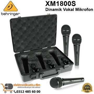Behringer XM1800S Dinamik Vokal Mikrofon