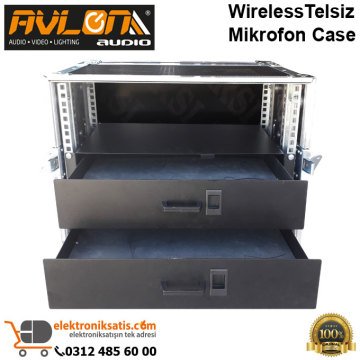 Wireless Telsiz Mikrofon 16U Rack Case