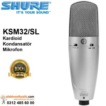 Shure KSM32/SL Kardioid Kondansatör Mikrofon