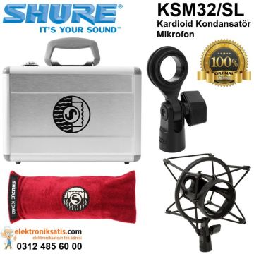 Shure KSM32/SL Kardioid Kondansatör Mikrofon