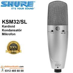 Shure KSM32/SL Kardioid Kondansatör Mikrofon
