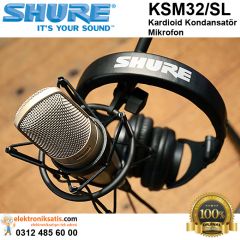 Shure KSM32/SL Kardioid Kondansatör Mikrofon