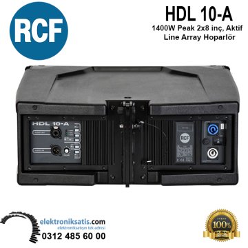 RCF HDL 10-A 1400W Peak 2x8 inç, Aktif Line Array Hoparlör