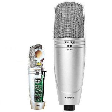 Shure KSM44A/SL Kardioid Kondansatör Stüdyo Vokal Mikrofonu