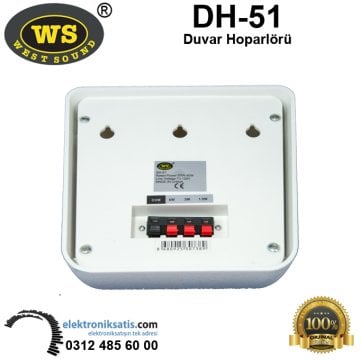 West Sound DH-51 5'' Trafolu Duvar Hoparlörü