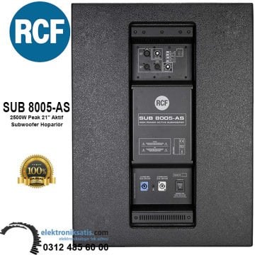 RCF SUB 8005-AS 2500Wpeak Aktif Subwoofer Hoparlör