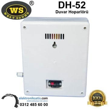 West Sound DH-52 6'' Trafolu Duvar Hoparlörü