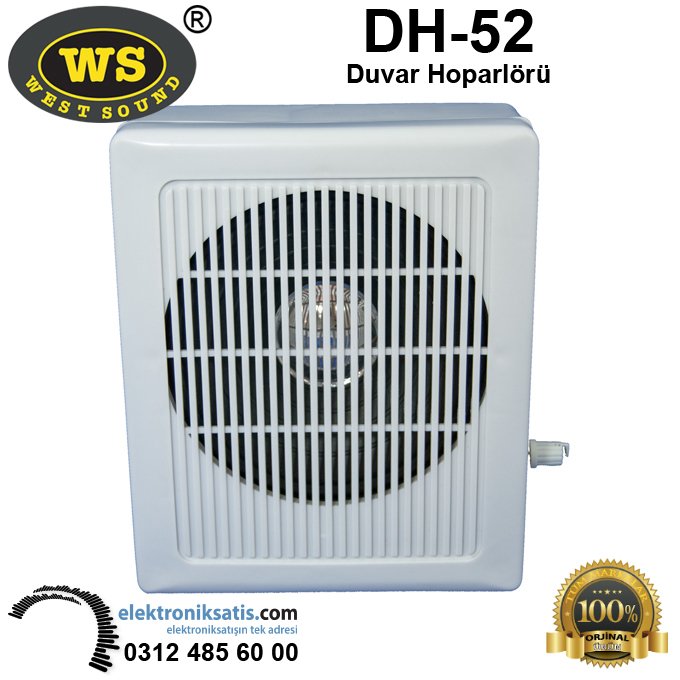 West Sound DH-52 6'' Trafolu Duvar Hoparlörü