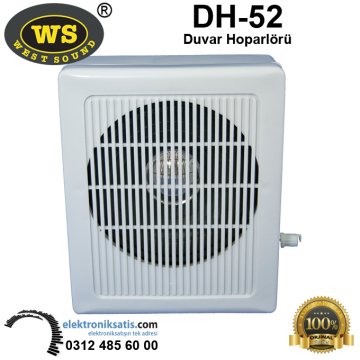 West Sound DH-52 6'' Trafolu Duvar Hoparlörü