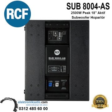 RCF SUB 8004-AS 2500Wpeak Aktif Subwoofer Hoparlör