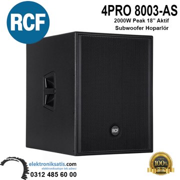 RCF 4PRO 8003-AS  Aktif Subwoofer Hoparlör