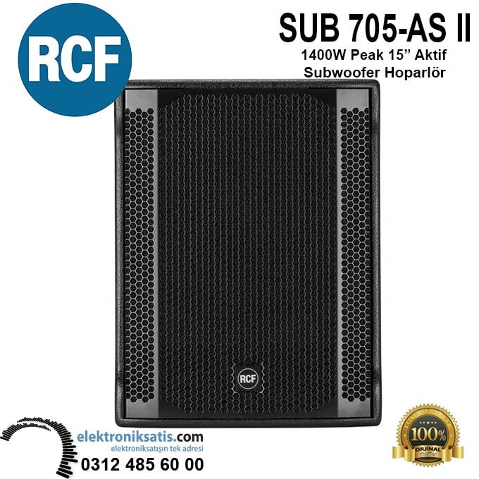 RCF SUB 705-AS II Aktif Subwoofer Hoparlör