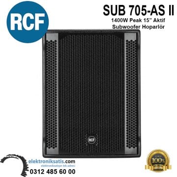 RCF SUB 705-AS II Aktif Subwoofer Hoparlör