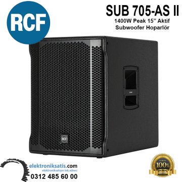 RCF SUB 705-AS II Aktif Subwoofer Hoparlör