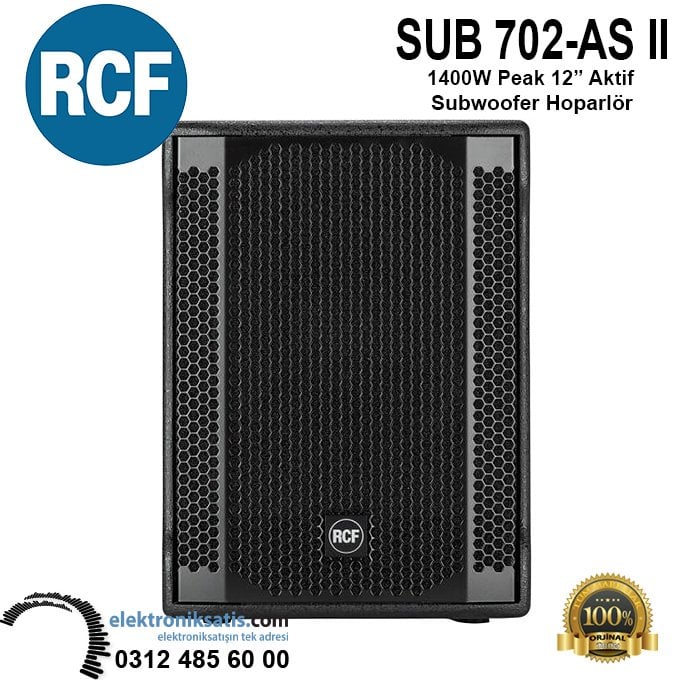 RCF SUB 702-AS II Aktif Subwoofer Hoparlör