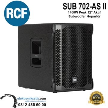 RCF SUB 702-AS II Aktif Subwoofer Hoparlör