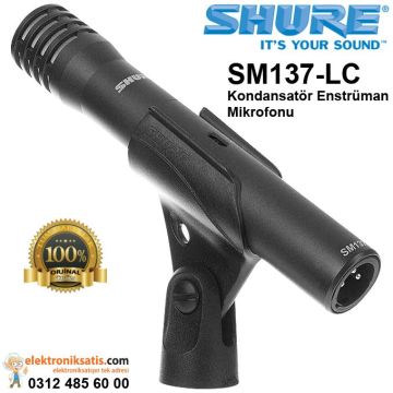 Shure SM137-LC Kondansatör Enstrüman Mikrofonu