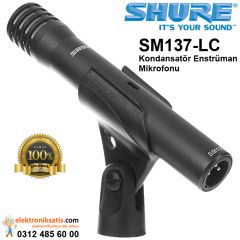 Shure SM137-LC Kondansatör Enstrüman Mikrofonu