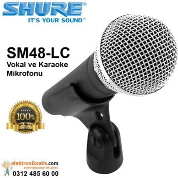 Shure SM48-LC Vokal ve Karaoke Mikrofonu