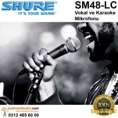 Shure SM48-LC Vokal ve Karaoke Mikrofonu