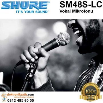 Shure SM48S-LC Vokal Mikrofonu