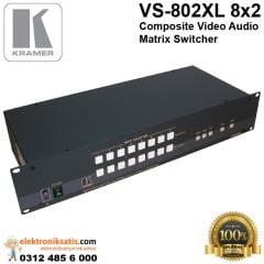 Kramer VS-802XL 8x2 Composite Video Audio Matrix Switcher