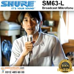 Shure SM63L Broadcast Mikrofonu