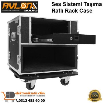 Avlon Ses Sistemi Taşıma Raflı Rack Case