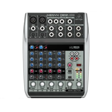 Behringer XENYX Q802USB 8 Kanal Ses Mikseri