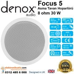 Denox Focus 5 Asma Tavan Hoparlörü
