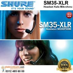 Shure SM35-XLR Headset Kafa Mikrofonu
