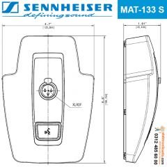 Sennheiser Mat 133-S Kürsü Mikrofon Standı